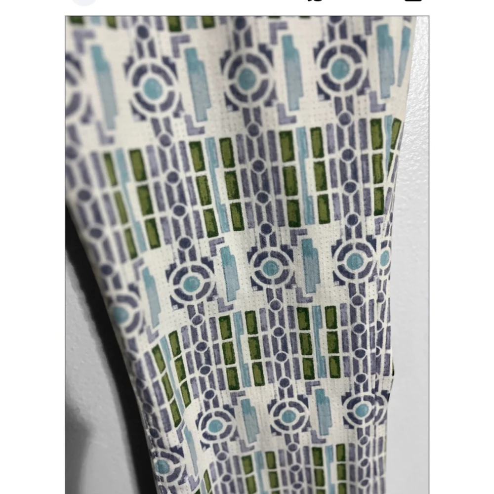 Tory Burch Alexa Printed Ankle Jean Pants